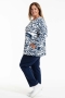 Gozzip blouse Annbrit | G242051whit/BlueS=42/44&nbsp;