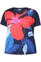 ZHENZI shirt grote bloem print | 200218NAVYS=42-44&nbsp;
