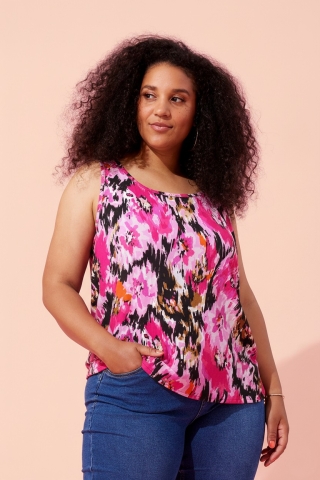 ZHENZI singlet Selah print | 2002223750S=42-44&nbsp;