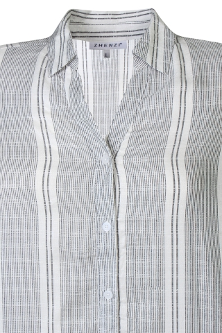 ZHENZI blouse Ticia | 200238BLACS=42-44&nbsp;