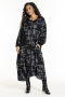 Studio jurk Gulnare graphic print | S245865blac/whitL=50/52&nbsp;