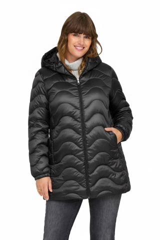 ONLY jas CARVEGA gestept glans | 15323081BLAC46&nbsp;