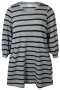 ZHENZI tuniek Afia streep | 2004690074XL=54-56&nbsp;