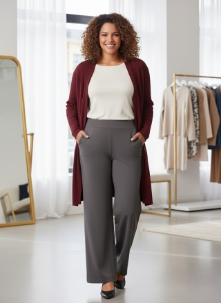 YESTA ECO broek Nadeche Essential | A005054greyX-0(44)&nbsp;