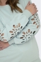 ONLY ECO sweater opengewerkte mouw | 15346152BLACM=46/48&nbsp;
