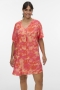 VERO MODA curve korte jurk CIANA | 10327807GOST/AOP48&nbsp;