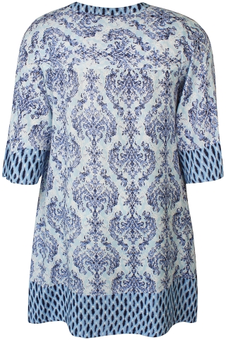 ZHENZI tuniek combi print details | 2008245355L=50-52&nbsp;