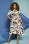 ZHENZI jurk Lyda print V hals | 2008336125M=46-48&nbsp;