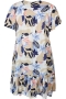 ZHENZI jurk Lyda print V hals | 2008336125M=46-48&nbsp;