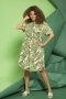 ZHENZI jurk Macy palmprint | 2008356125M=46-48&nbsp;
