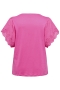 ONLY ECO shirt opengewerkte mouwen | 15346157FUFEM=46/48&nbsp;