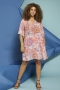ZHENZI jurk Lyne print | 2008313715XL=54-56&nbsp;