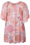 ZHENZI jurk Lyne print | 2008313715XL=54-56&nbsp;