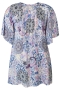 ZHENZI jurk Lyne print | 2008313715XL=54-56&nbsp;