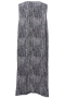 Gozzip Black jurk Lula streep print | G253202blac/whitS=42/44&nbsp;