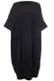 Gozzip Black jurk kortere voorkant | G253209blacM=46/48&nbsp;
