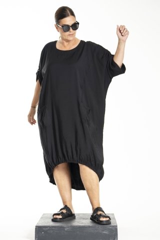 Gozzip Black jurk kortere voorkant | G253209blacM=46/48&nbsp;