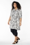 Studio blouse Emilie zwart wit print | S253854whit/zebrXS=40/42&nbsp;