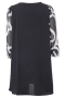 Studio tuniek Kyra print mouwen | S253861blac/hearM=46/48&nbsp;