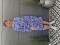 Bagoes lange blouse oprolmouw streep | B002013P-6coba/witM=46-48&nbsp;
