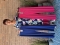 Bagoes jurk v-hals ceintuur bloem | B002014P-2bloe/prinM=46-48&nbsp;