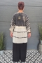Bagoes batik tuniek | B005010olij/wit46-48&nbsp;