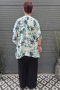 Bagoes kimono kort palmboom print | B003011Pwit/olijBig Size&nbsp;