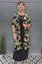Bagoes kimono lang palmboom print | B003010Pwit/olijBig Size&nbsp;