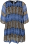 ZHENZI jurk Lila combi print | 2008186125XL=54-56&nbsp;