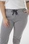 Kaffe Curve broek 7/8e streepje | 10583333K15042&nbsp;