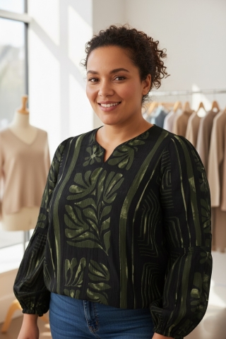 ZHENZI blouse Orah | 200931ARWAM=46-48&nbsp;