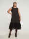 Mat fashion jurk | 84017046BLACS=44-46&nbsp;