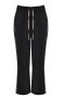 Mat fashion broek met bies | 84012018BLACS=44-46&nbsp;