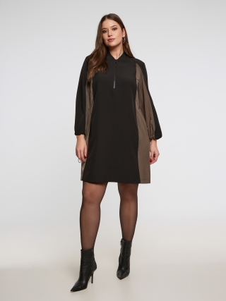 Mat fashion jurk bies | 84017008BLACM=48-50&nbsp;