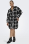 ONLY ECO jurk geruit | 15355817BLAC/GRAY46&nbsp;