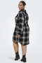 ONLY ECO jurk geruit | 15355817BLAC/GRAY46&nbsp;