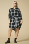 ONLY ECO jurk geruit | 15355817BLAC/GRAY46&nbsp;