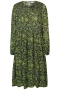 ZE-ZE Jurk groene print | 500342GRENXL=48&nbsp;