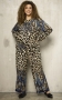 ZHENZI dierenprint broek Siff | 201094maroM=46-48&nbsp;