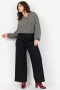 Wasabi eco blouse tuniek print | W10539BLAC/COMBM=46-48&nbsp;