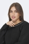 ONLY ECO jurk lange mouw | 15353470BLAC/SIBLM=46/48&nbsp;