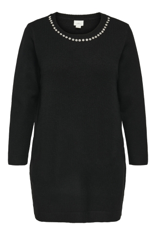 ONLY ECO jurk lange mouw | 15353470BLAC/SIBLM=46/48&nbsp;