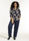 Studio blouse Feodora | S255850navy/sandM=46/48&nbsp;