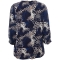 Studio blouse Feodora | S255850navy/sandM=46/48&nbsp;