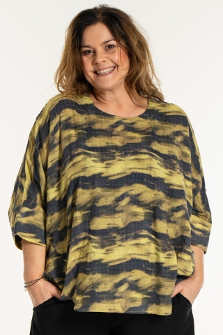 Gozzip blouse Kleo | G255009gold/olivM=46/48&nbsp;
