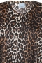 ZHENZI katoenen shirt dierenprint  S | 201013BLACM=46-48&nbsp;