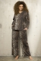 ZHENZI katoenen shirt dierenprint  S | 201013BLACM=46-48&nbsp;