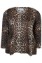 ZHENZI katoenen shirt dierenprint  S | 201013BLACM=46-48&nbsp;
