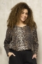 ZHENZI katoenen shirt dierenprint  S | 201013BLACM=46-48&nbsp;