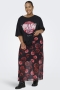 ONLY ECO midi rok | 15363140BLAC/AOPM=46/48&nbsp;